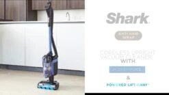 Shark Anti Hair Wrap Upright Cordless Vacuum Cleaner With PowerFins, Powered Lift-Away & TruePet - ICZ300UKT -Household Appliances Store TFCMX SQ7 0000000099 N A DVvL