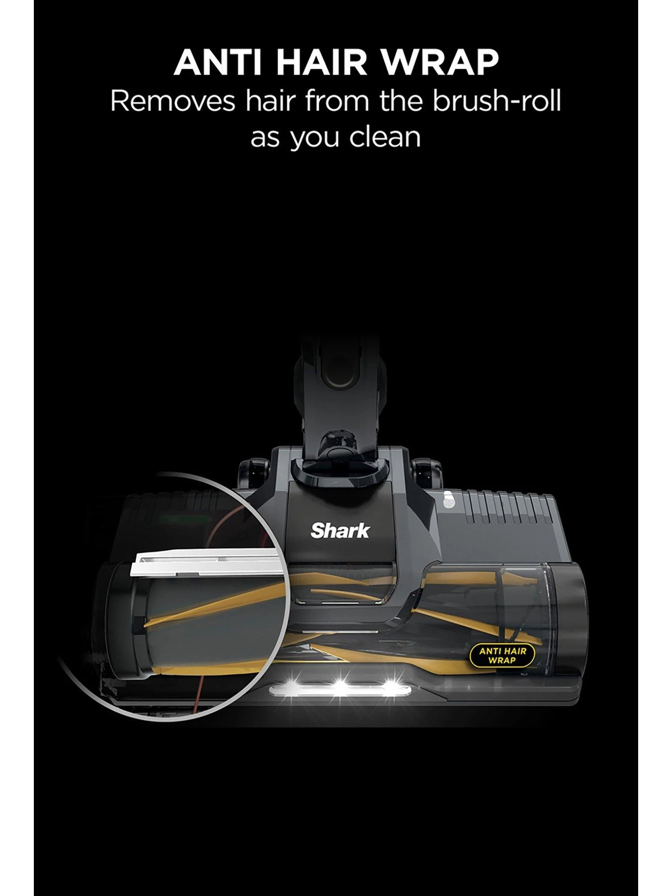 Shark Cordless Stick Vacuum With Anti Hair-Wrap And Flexology 40 Mins - IZ202UK 4 Shark Cordless Stick Vacuum With Anti Hair-Wrap And Flexology 40 Mins - IZ202UK - Image 2