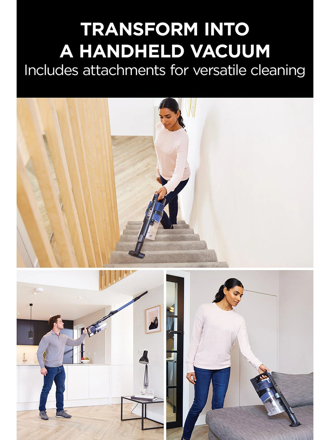 Shark Cordless Stick Vacuum With Anti Hair-Wrap And Flexology 40 Mins - IZ202UK 7 Shark Cordless Stick Vacuum With Anti Hair-Wrap And Flexology 40 Mins - IZ202UK - Image 5