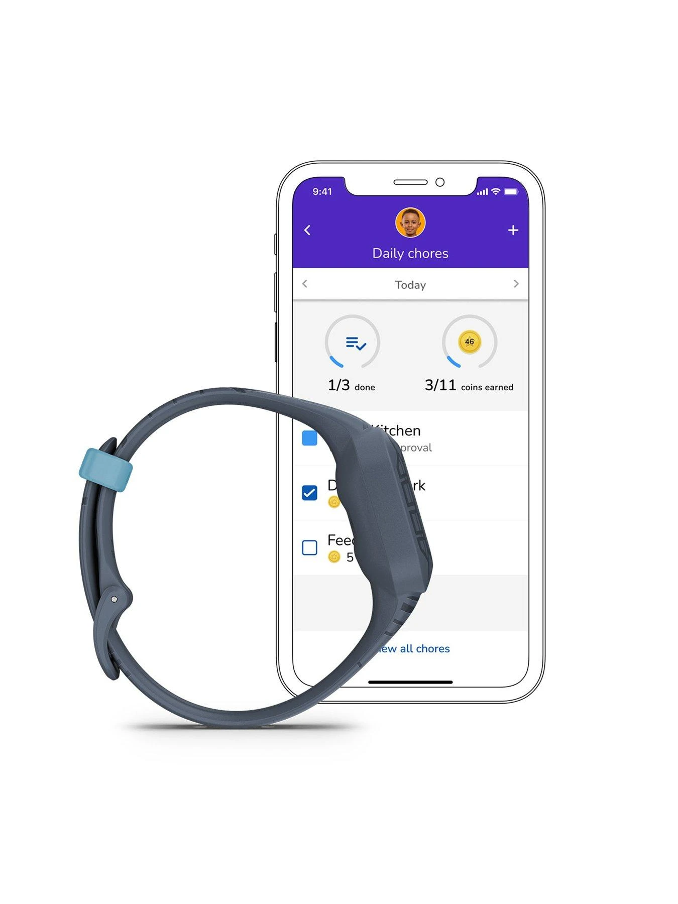 Garmin Vivofit Jr.3 - The Mandolorian 6 Garmin Vivofit Jr.3 - The Mandolorian - Image 4