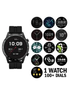 Sekonda Active Men's Silicone Strap Smartwatch - Green/Black -Household Appliances Store V9I08 SQ6 0000000017 RED SLd2