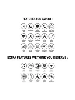 Sekonda Active Men's Silicone Strap Smartwatch - Green/Black -Household Appliances Store V9I08 SQ7 0000000017 RED SLd3