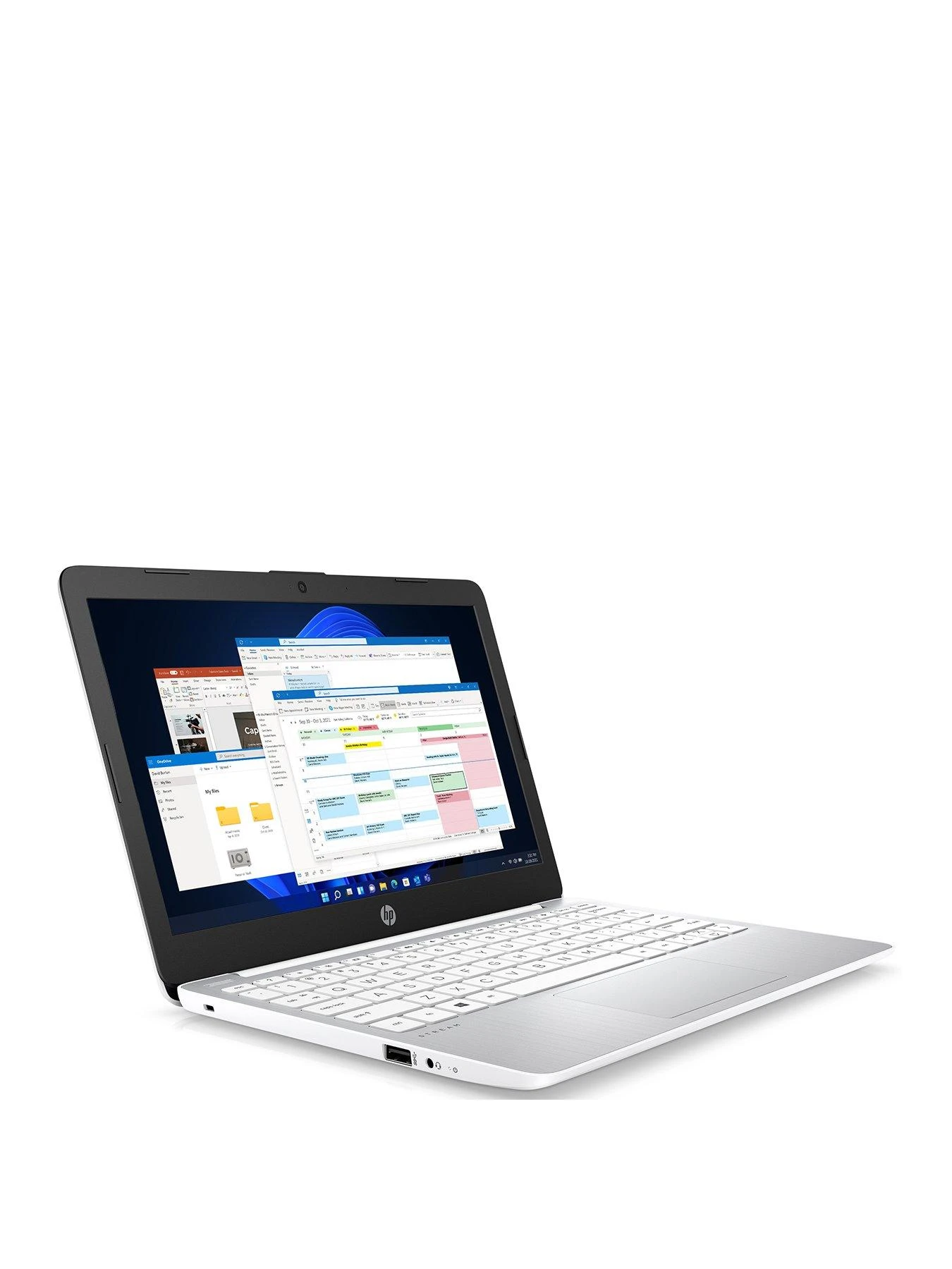 HP Stream 11-ak0027na 11-inch Laptop - Intel Celeron N4120, 4GB RAM, 64GB SSD, Microsoft 365 Personal (12 Months) Included, With Optional Norton 360 - White 5 HP Stream 11-ak0027na 11-inch Laptop - Intel Celeron N4120, 4GB RAM, 64GB SSD, Microsoft 365 Personal (12 Months) Included, With Optional Norton 360 - White - Image 3