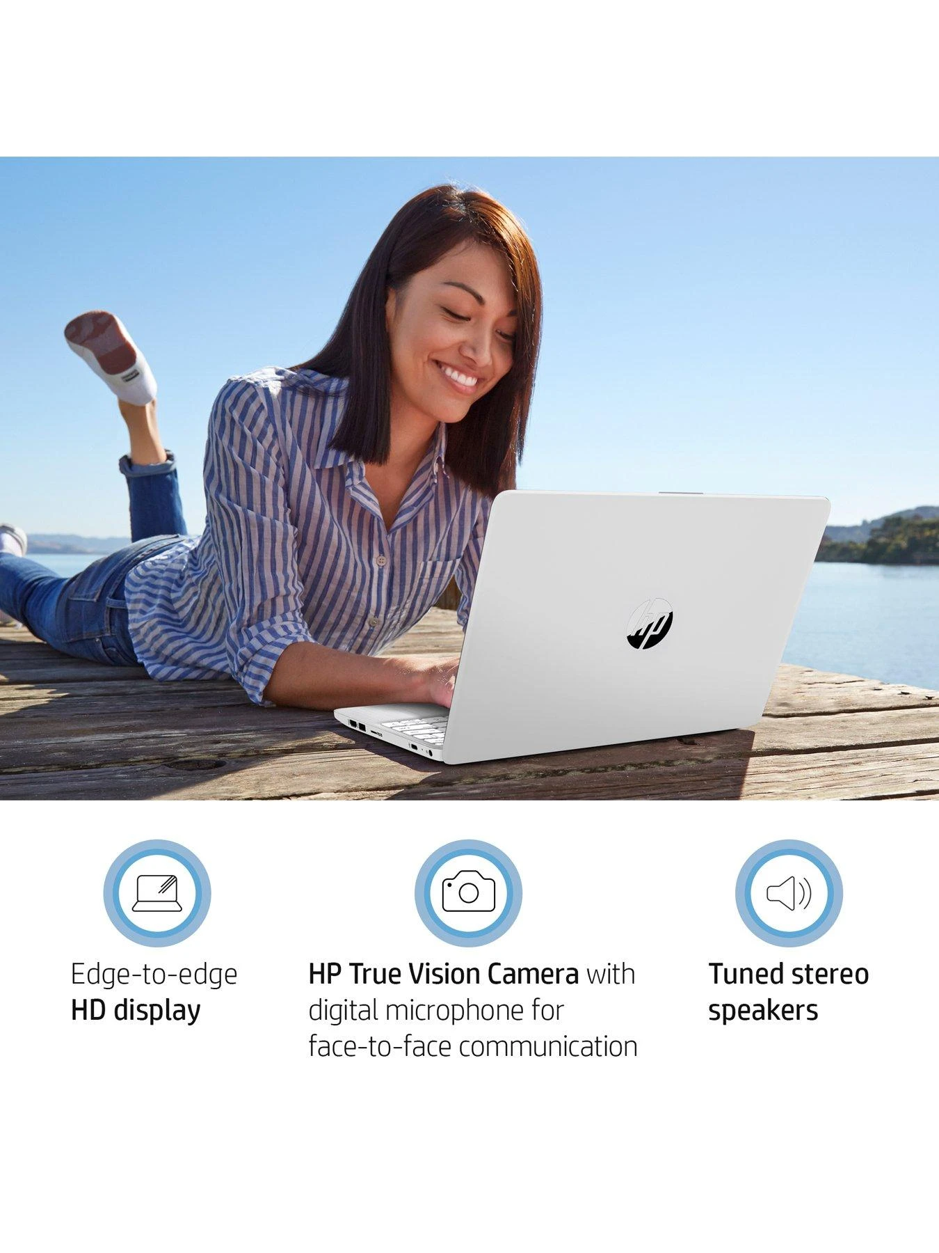 HP Stream 11-ak0027na 11-inch Laptop - Intel Celeron N4120, 4GB RAM, 64GB SSD, Microsoft 365 Personal (12 Months) Included, With Optional Norton 360 - White 6 HP Stream 11-ak0027na 11-inch Laptop - Intel Celeron N4120, 4GB RAM, 64GB SSD, Microsoft 365 Personal (12 Months) Included, With Optional Norton 360 - White - Image 4