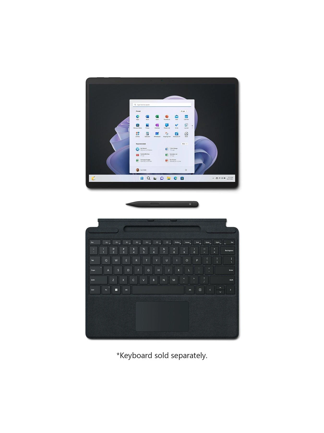 Microsoft Surface Pro 9 Intel Core I5, 8GB RAM 256GB SSD Laptop - Graphite With Optional Signature Keyboard 9 Microsoft Surface Pro 9 Intel Core I5, 8GB RAM 256GB SSD Laptop - Graphite With Optional Signature Keyboard - Image 7