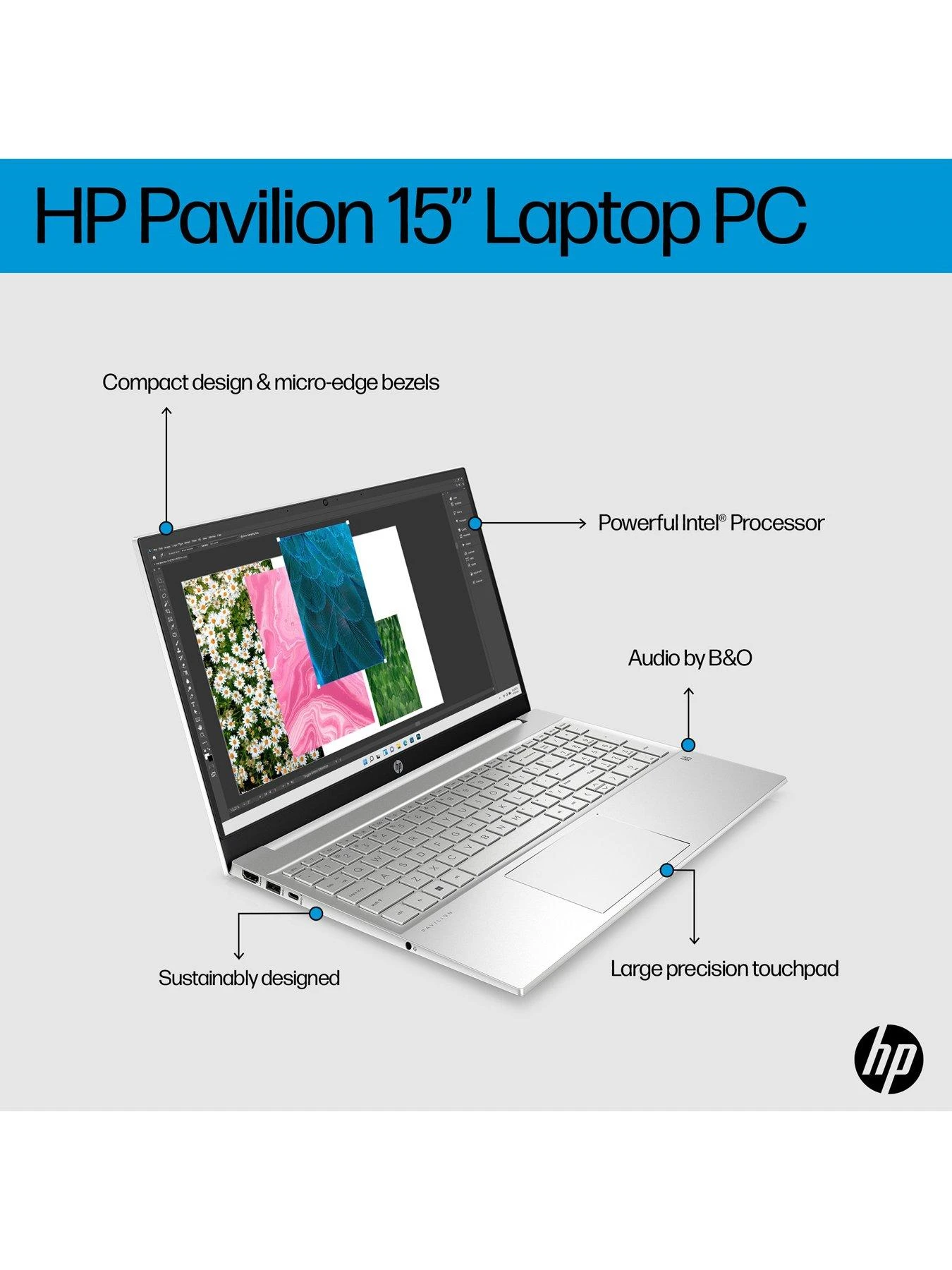 HP Pavilion 15-eg3023na, Intel U300, 4GB RAM 256GB SSD, 15in Laptop 6 HP Pavilion 15-eg3023na, Intel U300, 4GB RAM 256GB SSD, 15in Laptop - Image 4