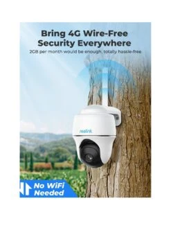 Reolink GO PT 4G LTE 2K PT Battery & Solar Kit +64GB SD CARD +SIM -Household Appliances Store VOOJH SQ2 0000000013 WHITE SLb