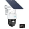 Reolink TRACKMIX 2K 4G Battery & Solar Kit +64GB SD CARD +SIM -Household Appliances Store VOOJK SQ1 0000000013 WHITE SLf