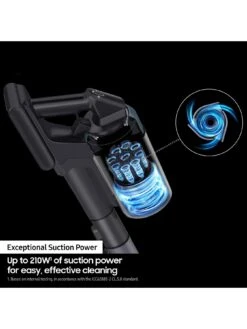Samsung Jet 95 Pro Max 210W Cordless Vacuum Cleaner With Pet Tool+ & Spray Spinning Sweeper - Midnight Blue -Household Appliances Store VQ3Z1 SQ4 0000000099 N A SLd2