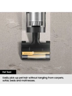 Samsung Jet 95 Pro Max 210W Cordless Vacuum Cleaner With Pet Tool+ & Spray Spinning Sweeper - Midnight Blue -Household Appliances Store VQ3Z1 SQ6 0000000099 N A SLd4