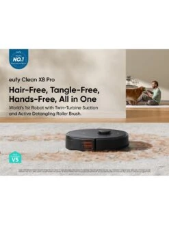 Eufy Clean X8 Pro Robotic Vacuum -Household Appliances Store VQRXK SQ7 0000000088 NO COLOR SLd5