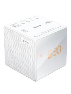 Sony ICF-C1 Clock Radio - White