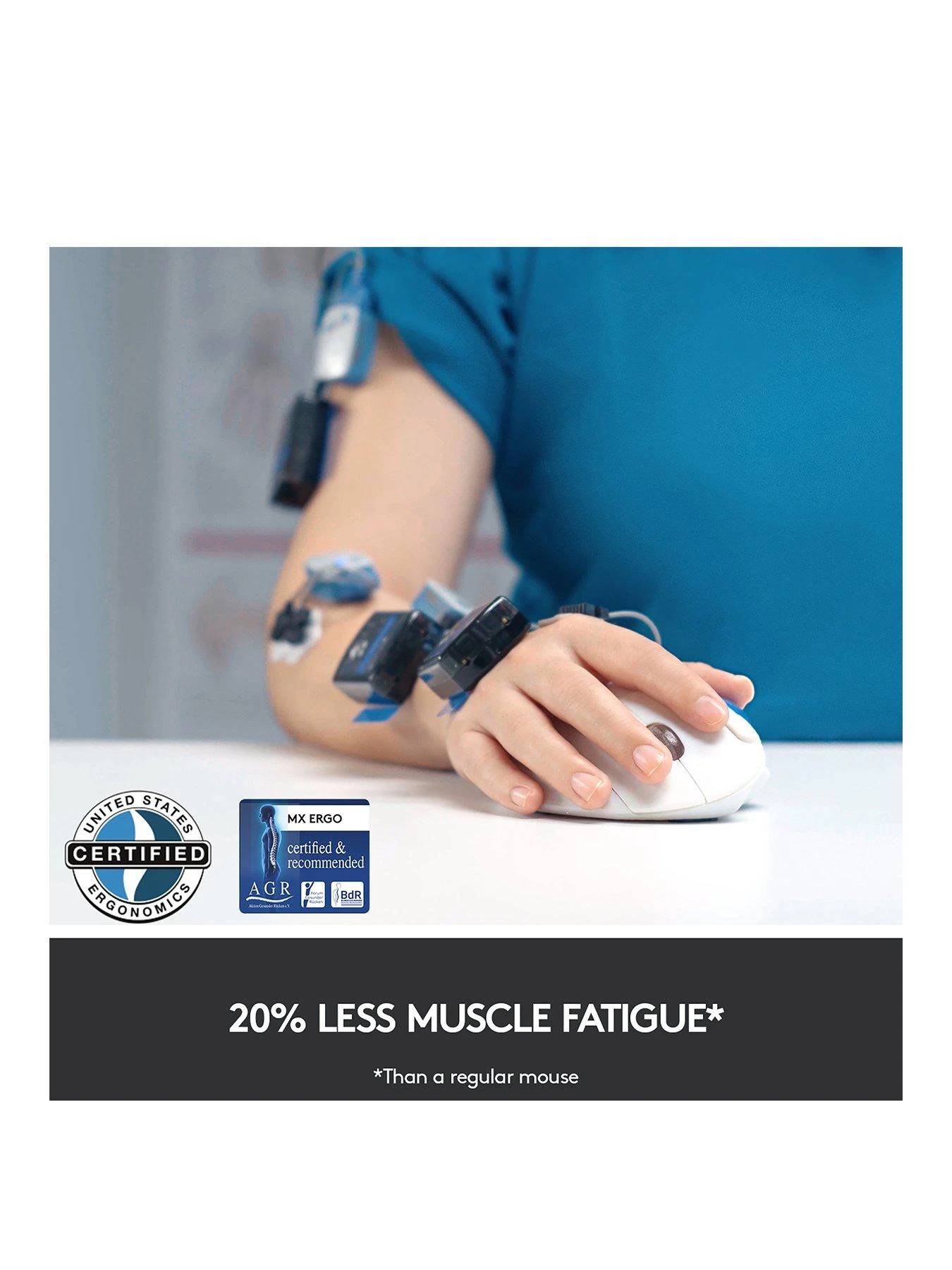 Logitech MX Ergo Wireless Trackball Mouse 5 Logitech MX Ergo Wireless Trackball Mouse - Image 3