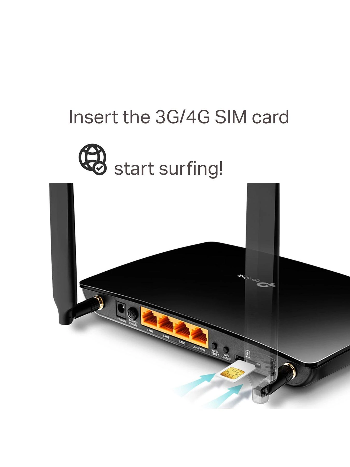 TP-Link TP Link AC750 Dual-Band Wi-Fi 4G LTE Router, Archer MR200 5 TP-Link TP Link AC750 Dual-Band Wi-Fi 4G LTE Router, Archer MR200 - Image 3