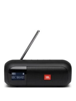 JBL TUNER 2 Portable DAB/DAB+/FM Radio With Bluetooth - Black -Household Appliances Store QNA3E SQ3 0000000004 BLACK SLa