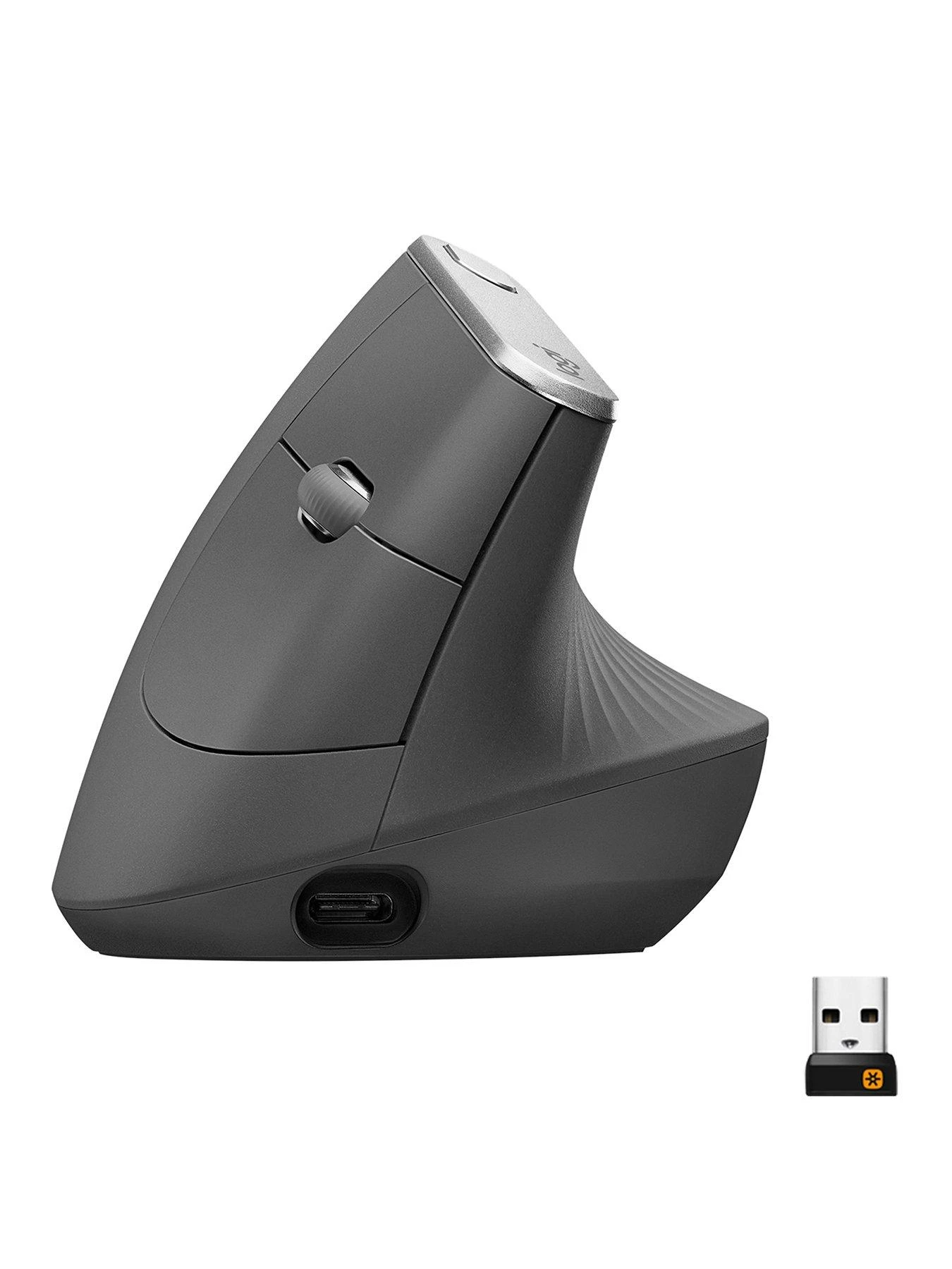 Logitech MX VERTICAL Ergonomic Wireless Mouse - Graphite 3 Logitech MX VERTICAL Ergonomic Wireless Mouse - Graphite