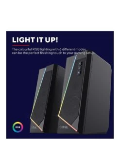 Trust GXT609 ZOXA RGB LED Illuminated Speaker Set 11 Trust GXT609 ZOXA RGB LED Illuminated Speaker Set -Household Appliances Store RLJH6 SQ3 0000000099 N A SLa