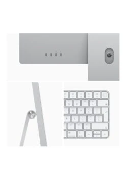 Apple IMac (M1, 2021) 24 Inch With Retina 4.5K Display, 8-core CPU, 8-core GPU, 512Gb Storage - Silver -Household Appliances Store RQK9F SQ3 0000000035 SILVER SLa