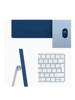 Apple IMac (M1, 2021) 24 Inch With Retina 4.5K Display, 8-core CPU, 8-core GPU, 512Gb Storage - Blue -Household Appliances Store RQK9L SQ3 0000000020 BLUE SLa