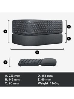 Logitech Ergo K860 Wireless Keyboard -Household Appliances Store RVXLL SQ7 0000000088 NO COLOR SLd3