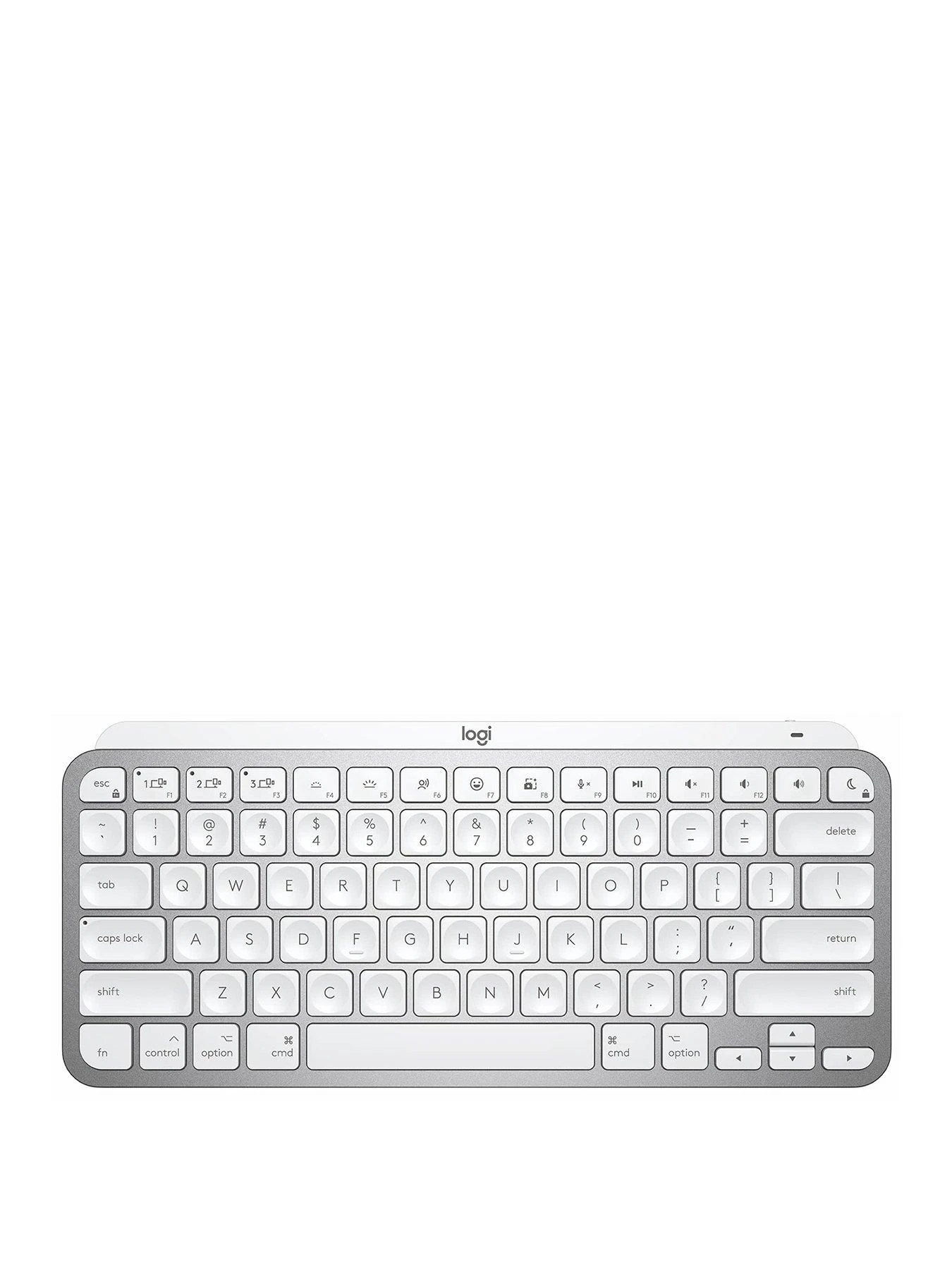 Logitech MX Keys Mini For Mac Minimalist Wireless Illuminated Keyboard - PALE GREY 3 Logitech MX Keys Mini For Mac Minimalist Wireless Illuminated Keyboard - PALE GREY