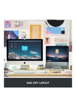 Logitech MX Keys Mini For Mac Minimalist Wireless Illuminated Keyboard - PALE GREY 11 Logitech MX Keys Mini For Mac Minimalist Wireless Illuminated Keyboard - PALE GREY -Household Appliances Store TKPCP SQ2 0000000215 LIGHT GREY SLb