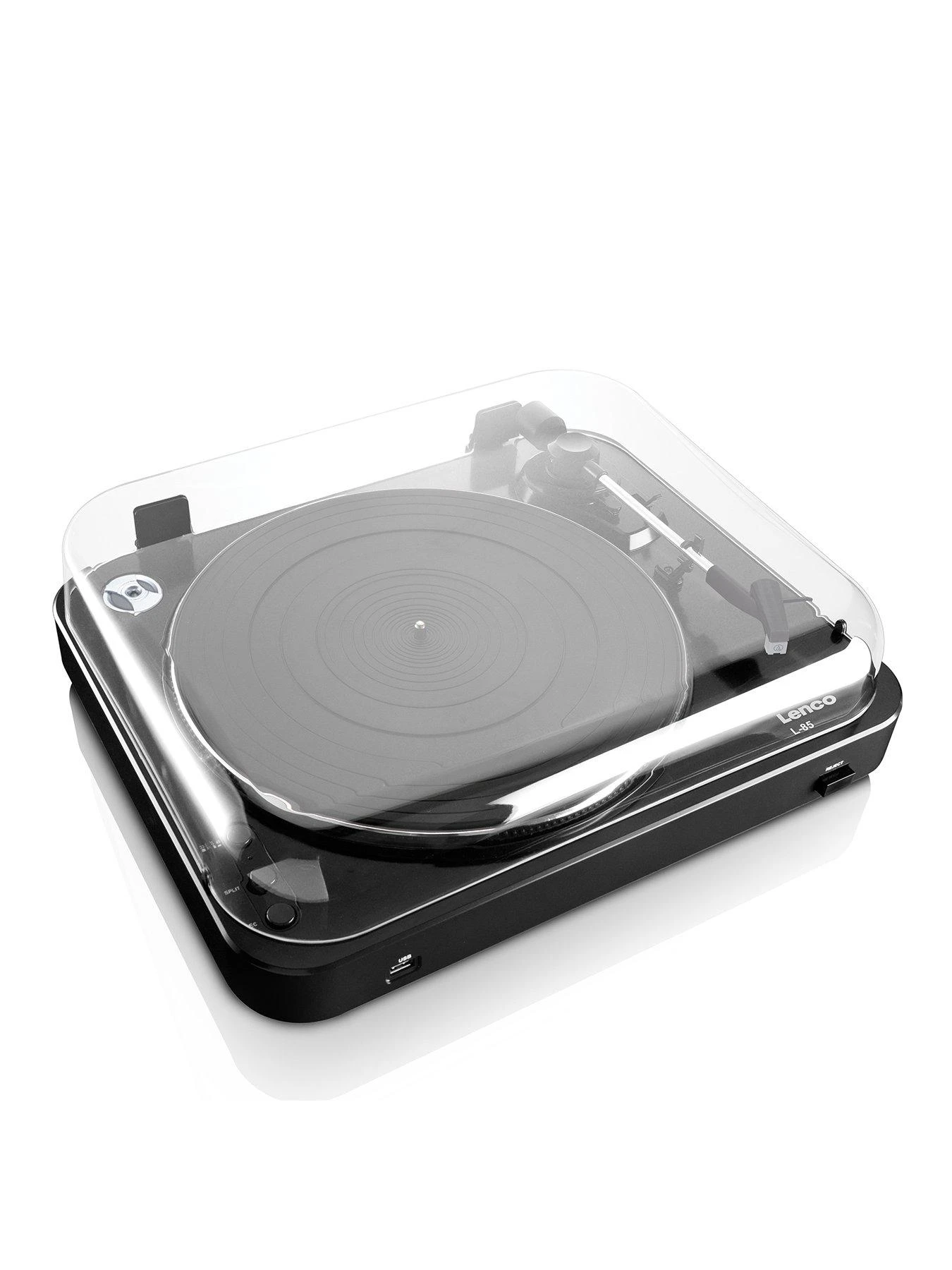 Lenco L-85 Black USB Turntable 4 Lenco L-85 Black USB Turntable - Image 2