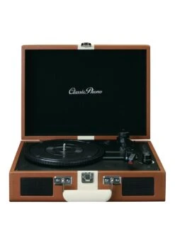 Lenco TT-120BNWH Suitcase Turntable With Bluetooth