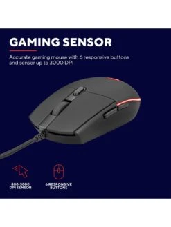 Trust GXT838 Azor Gaming Keyboard & Mouse Set 16 Trust GXT838 Azor Gaming Keyboard & Mouse Set -Household Appliances Store URJUV SQ7 0000000004 BLACK SLd3