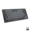 Logitech MX Mechanical Mini Minimalist Wireless Illuminated Keyboard - GRAPHITE - UK - EMEA -Household Appliances Store UZGCN SQ1 0000000527 GRAPHITE SLf