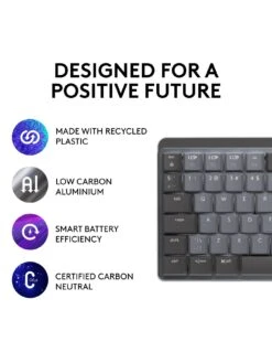 Logitech MX Mechanical Mini Minimalist Wireless Illuminated Keyboard - GRAPHITE - UK - EMEA 16 Logitech MX Mechanical Mini Minimalist Wireless Illuminated Keyboard - GRAPHITE - UK - EMEA -Household Appliances Store UZGCN SQ7 0000000527 GRAPHITE SLd3