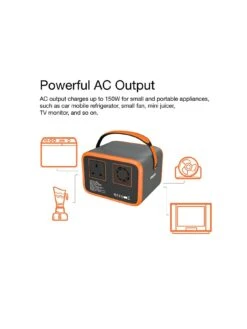 Energizer Portable Power Station 153.6Wh (48,000mAh) AC/DC 1 X 150W Outlet, 3 X USB-A (QC3.0) Power Bank Backup For Outdoor Travel Camping Emergency Home 10 Energizer Portable Power Station 153.6Wh (48,000mAh) AC/DC 1 X 150W Outlet, 3 X USB-A (QC3.0) Power Bank Backup For Outdoor Travel Camping Emergency Home -Household Appliances Store UZGV8 SQ2 0000000099 N A SLb