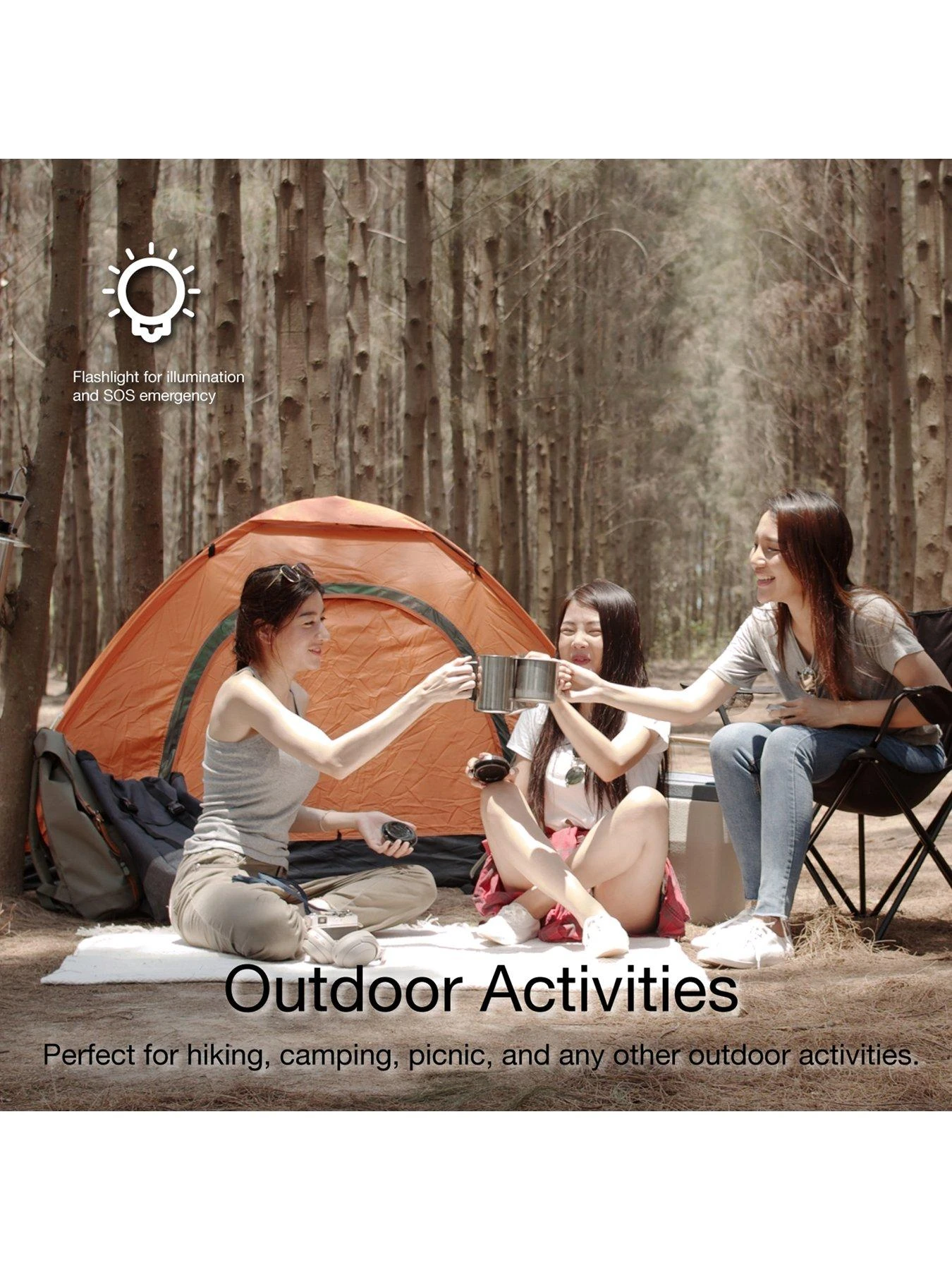 Energizer Power Station 307.2Wh(96,000mAh)AC/DC 300W Outlet, 1xUSB-C PD-65W, 2xUSB-A QC3.0 Power Bank Backup Outdoor Travel Camping Emergency Home 6 Energizer Power Station 307.2Wh(96,000mAh)AC/DC 300W Outlet, 1xUSB-C PD-65W, 2xUSB-A QC3.0 Power Bank Backup Outdoor Travel Camping Emergency Home - Image 4