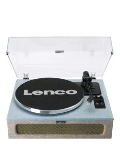 Lenco LS-440BUBG Turntable With 4 Built-in Speakers