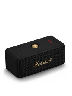 Marshall Emberton II Bluetooth Speaker - Black & Brass -Household Appliances Store V8QZ4 SQ2 0000000004 BLACK SLb