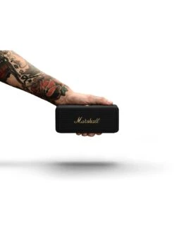Marshall Emberton II Bluetooth Speaker - Black & Brass -Household Appliances Store V8QZ4 SQ7 0000000004 BLACK SLd3
