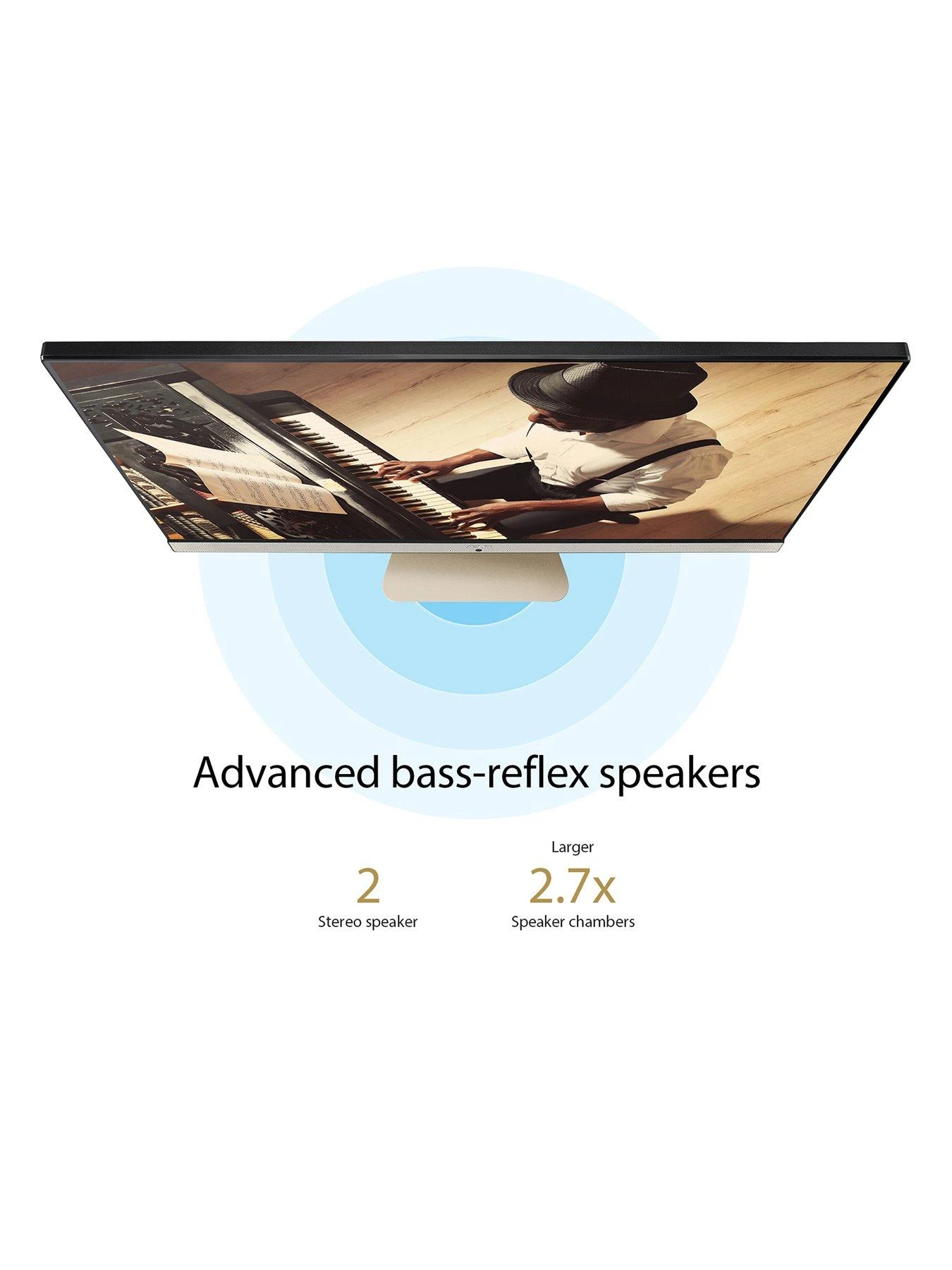 Asus Vivo V241EAT-BA003 All-In-One Desktop PC - 23.8in FHD Touchscreen, Intel Core I7, 16GB RAM, 512GB SSD 6 Asus Vivo V241EAT-BA003 All-In-One Desktop PC - 23.8in FHD Touchscreen, Intel Core I7, 16GB RAM, 512GB SSD - Image 4