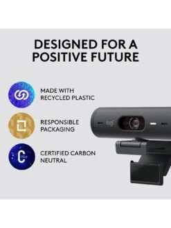 Logitech Brio 500 Full HD Webcam, USB-C Cable, Works With Teams, Google Meet, Zoom 16 Logitech Brio 500 Full HD Webcam, USB-C Cable, Works With Teams, Google Meet, Zoom -Household Appliances Store VB3C5 SQ7 0000000527 GRAPHITE SLd3