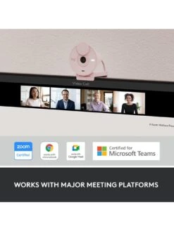 Logitech Brio 300 Full HD Webcam-ROSE -Household Appliances Store VGFJT SQ7 0000000313 ROSE SLd5