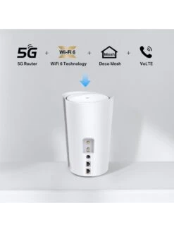 TP-Link TP Link Deco X80-5G AX6000 Whole Home Wi-Fi 1-Pack Solution 13 TP-Link TP Link Deco X80-5G AX6000 Whole Home Wi-Fi 1-Pack Solution -Household Appliances Store VGRRV SQ5 0000000013 WHITE SLd1