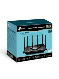 TP-Link TP Link Archer AXE75 AX5400 Wi-Fi 6E Tri-Band Gigabit Router (for Cable) 9 TP-Link TP Link Archer AXE75 AX5400 Wi-Fi 6E Tri-Band Gigabit Router (for Cable) -Household Appliances Store VGRRW SQ4 0000000004 BLACK SLd