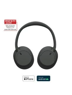Sony WH-CH720N Noise-Cancelling Wireless Bluetooth Headphones - Up To 35 Hours Battery Life And Quick Charge - Black -Household Appliances Store VH5VX SQ2 0000000004 BLACK SLb