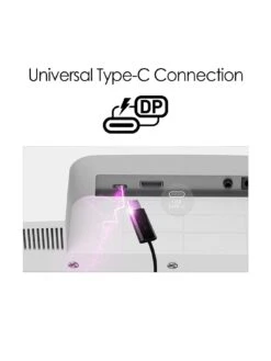 MSI Modern MD241PW 23.8 Inch, Full HD, 75Hz, IPS, USB Type-C, Monitor With Adjustable Stand & Built-in Speakers -Household Appliances Store VIE9B SQ5 0000000004 BLACK SLd1