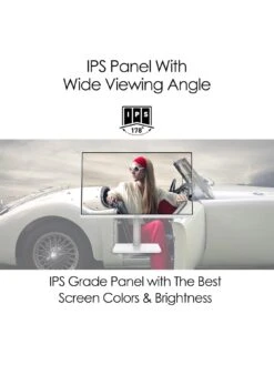 MSI Modern MD241PW 23.8 Inch, Full HD, 75Hz, IPS, USB Type-C, Monitor With Adjustable Stand & Built-in Speakers -Household Appliances Store VIE9B SQ6 0000000004 BLACK SLd2