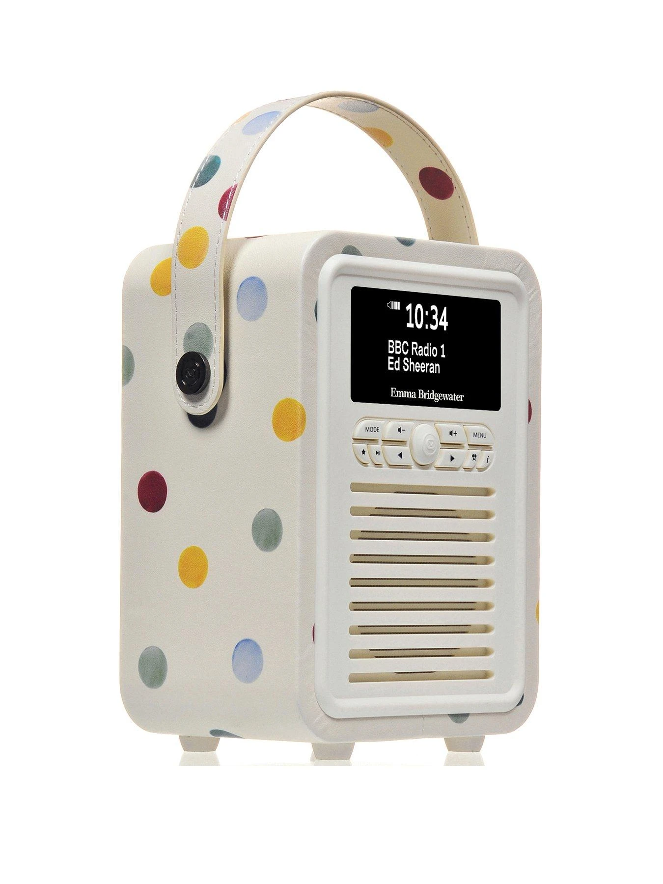 VQ Retro Mini Portable DAB Radio With Bluetooth - Polka Dot 3 VQ Retro Mini Portable DAB Radio With Bluetooth - Polka Dot