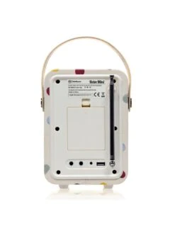 VQ Retro Mini Portable DAB Radio With Bluetooth - Polka Dot 12 VQ Retro Mini Portable DAB Radio With Bluetooth - Polka Dot -Household Appliances Store VJ1XA SQ5 0000000067 CREAM SLd1