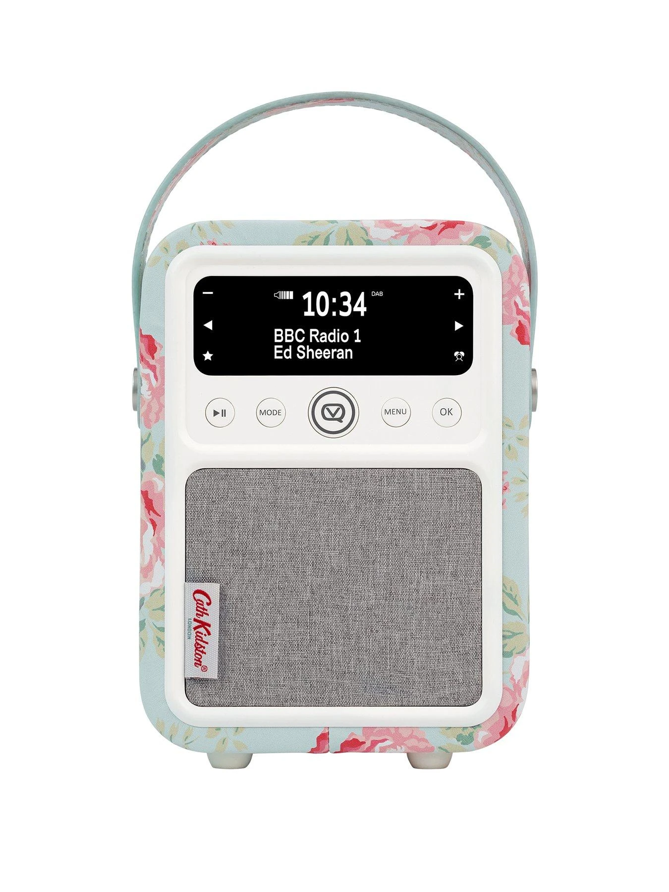 VQ Cath Kidson Mini Portable DAB+ Digital Radio With Bluetooth - Antique Rose 5 VQ Cath Kidson Mini Portable DAB+ Digital Radio With Bluetooth - Antique Rose - Image 3