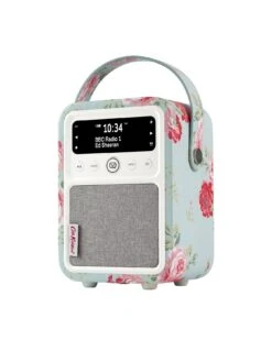 VQ Cath Kidson Mini Portable DAB+ Digital Radio With Bluetooth - Antique Rose 11 VQ Cath Kidson Mini Portable DAB+ Digital Radio With Bluetooth - Antique Rose -Household Appliances Store VJ1XC SQ4 0000000067 CREAM SLd