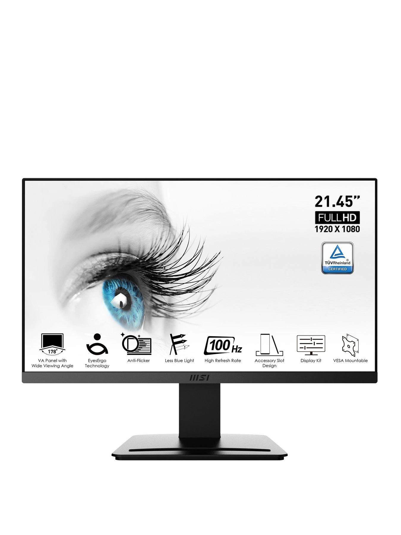 MSI PRO MP223 22 Inch, Full HD, 100Hz, Flat Monitor 3 MSI PRO MP223 22 Inch, Full HD, 100Hz, Flat Monitor
