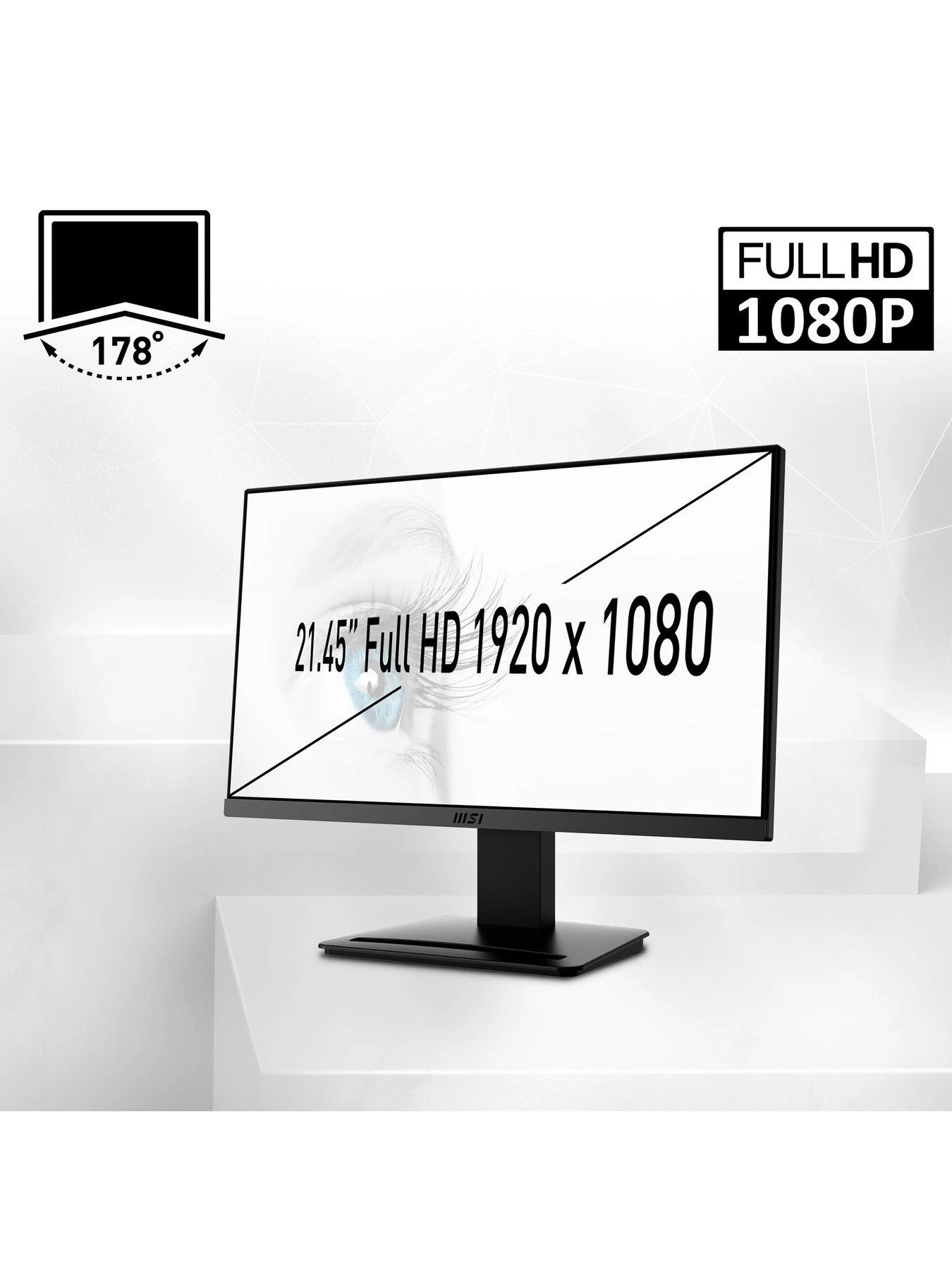 MSI PRO MP223 22 Inch, Full HD, 100Hz, Flat Monitor 6 MSI PRO MP223 22 Inch, Full HD, 100Hz, Flat Monitor - Image 4